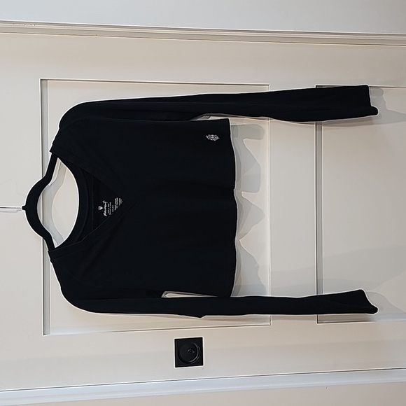 FP Movement by Free People Tops - EUC Free People Movement black crop long sleeve workout top size M/L